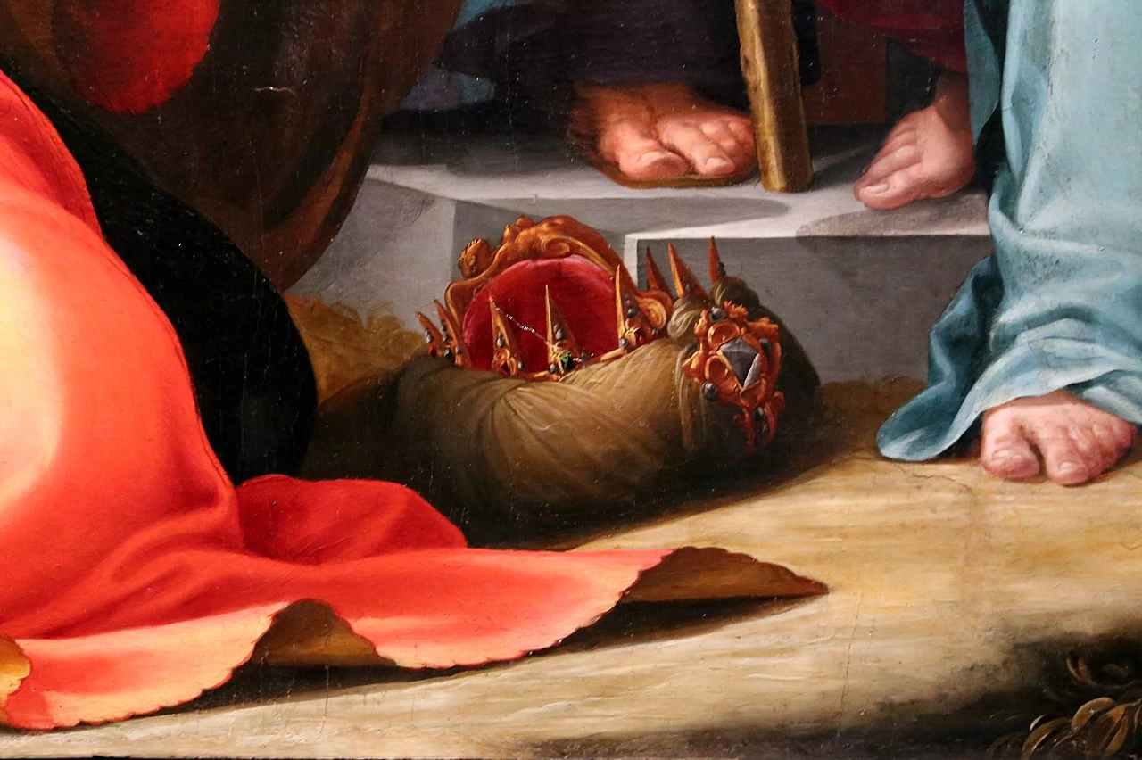 Adorazione dei Magi - Basilica di san Lorenzo, Firenze, dettaglio 3